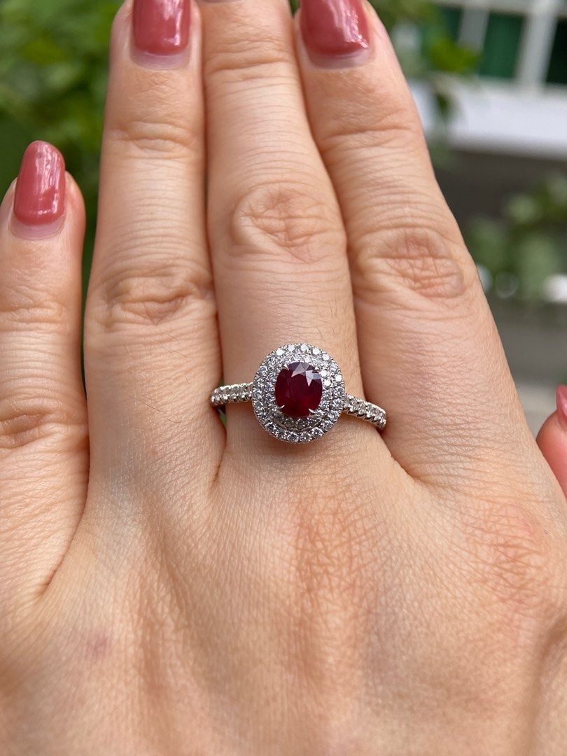 Blood ruby ring online