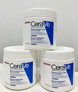 2 pieces parcel SF Express🔥 CeraVe Moisturizing Cream Skin Renewing Moisturizer 454g629433691930901111