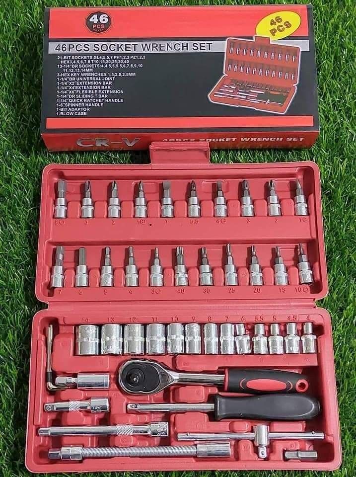 46pcs SOCKET WRENCH TOOLS SET (Category: Construction Tools & Equipment) located in Quezon City. Submitted by fconnie15407950 (Listing ID 1317611811, Image 1). Description: .