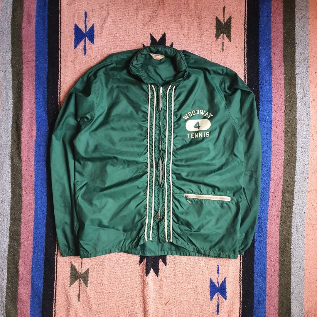 70 80 s Vintage CHAMPION tennis jacket original. Made in USA Carousell