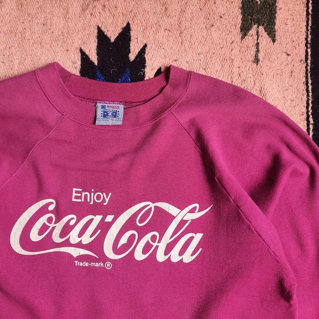 Vintage coca cola crewneck cheap
