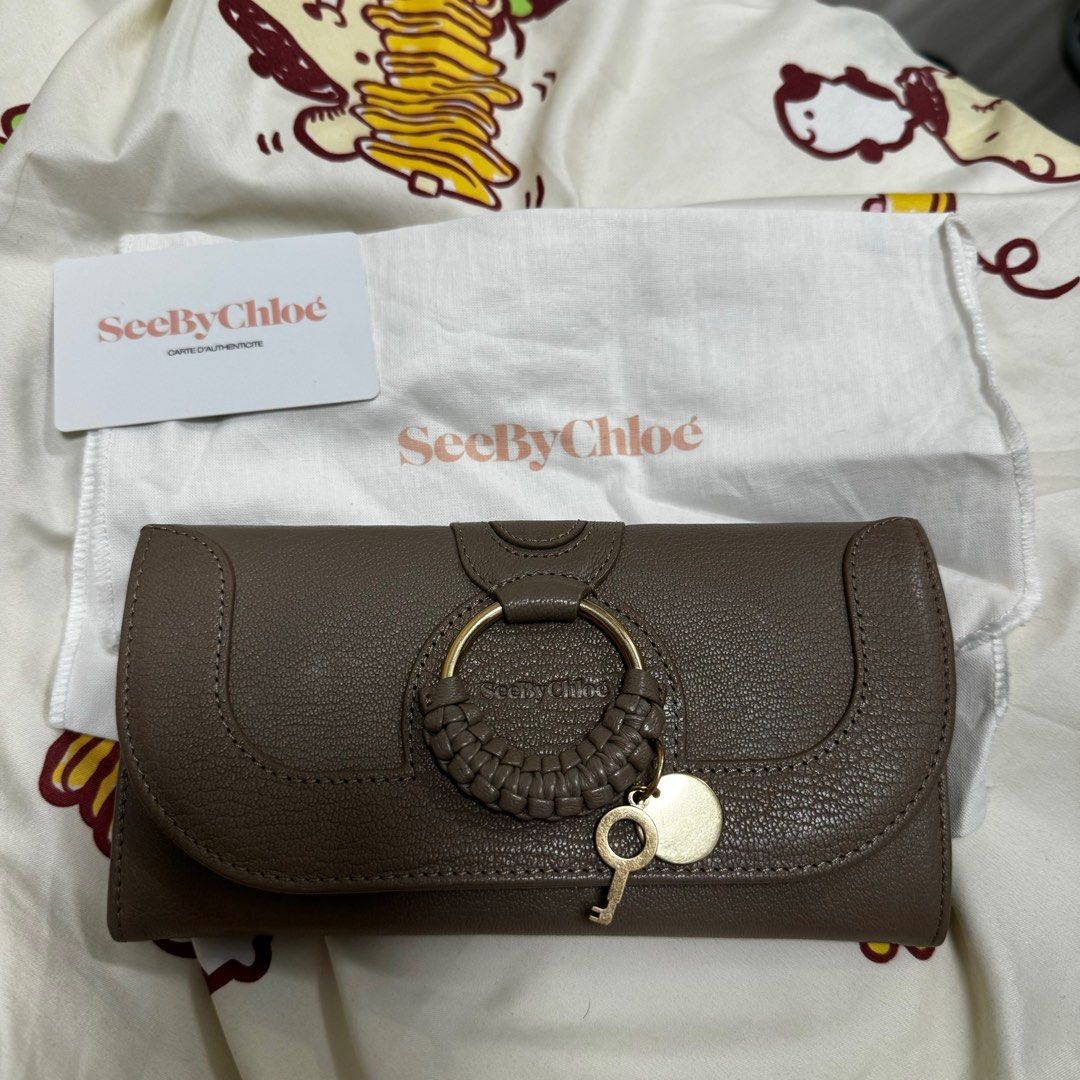 二手See by Chloe Hana 長銀包, 名牌, 手袋及銀包- Carousell