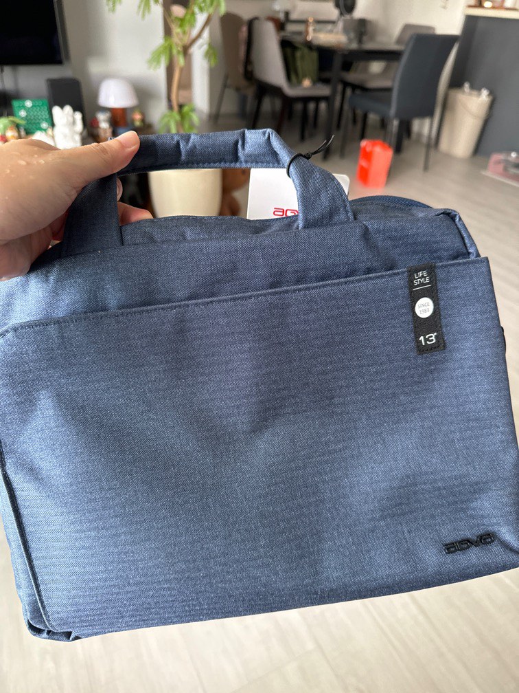 AGVA 13 inch laptop bag blue