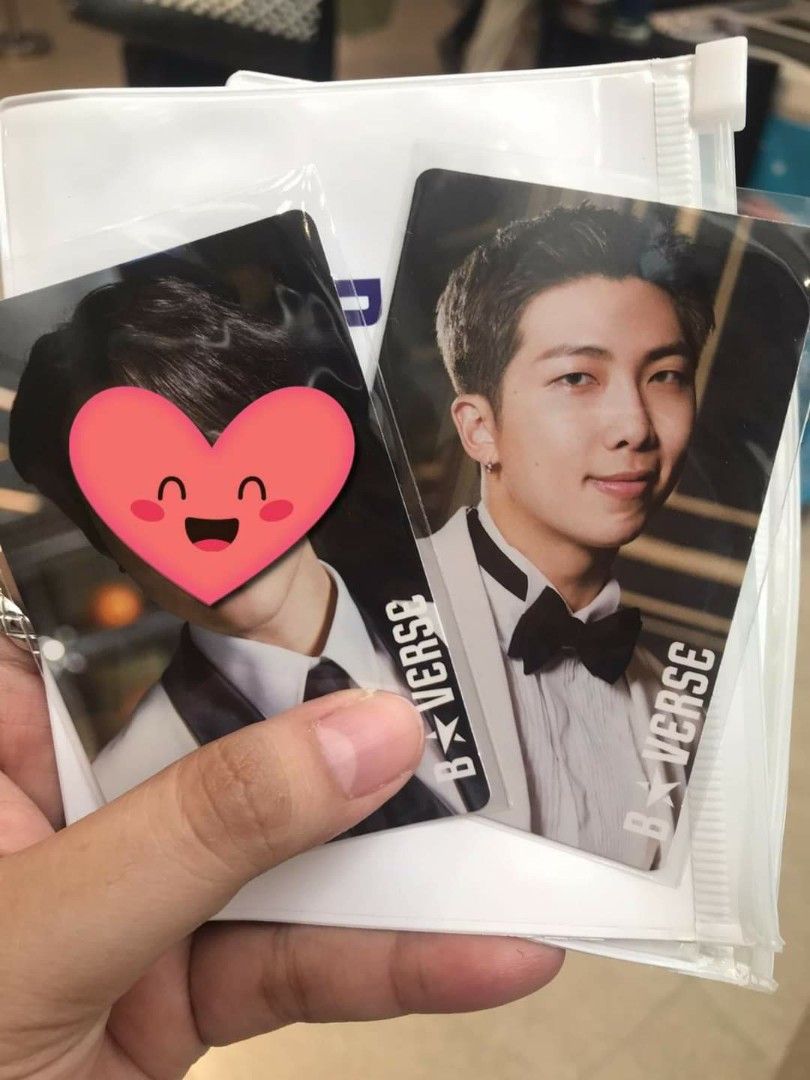 BTS Bverse B⭐ Verse Exhibit Photocard (Category: K-Wave Merchandise) located in Imus. Submitted by ktng17 (Listing ID 1317607455, Image 1). Description: WTT Namjoon to any JK/V Photocard Open for sale as well (Php 150) 📍Imus Cavite.