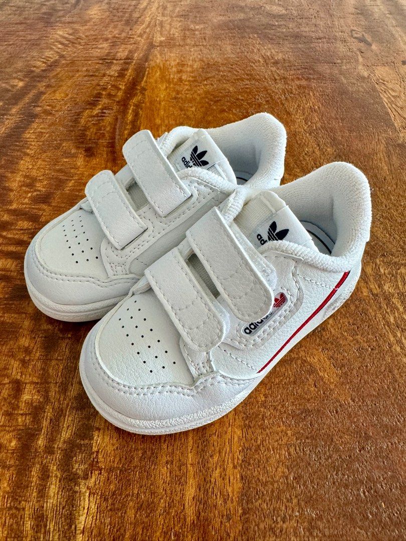Baby Shoes Adidas Continental size 20 Babies Kids Babies Kids Fashion on Carousell