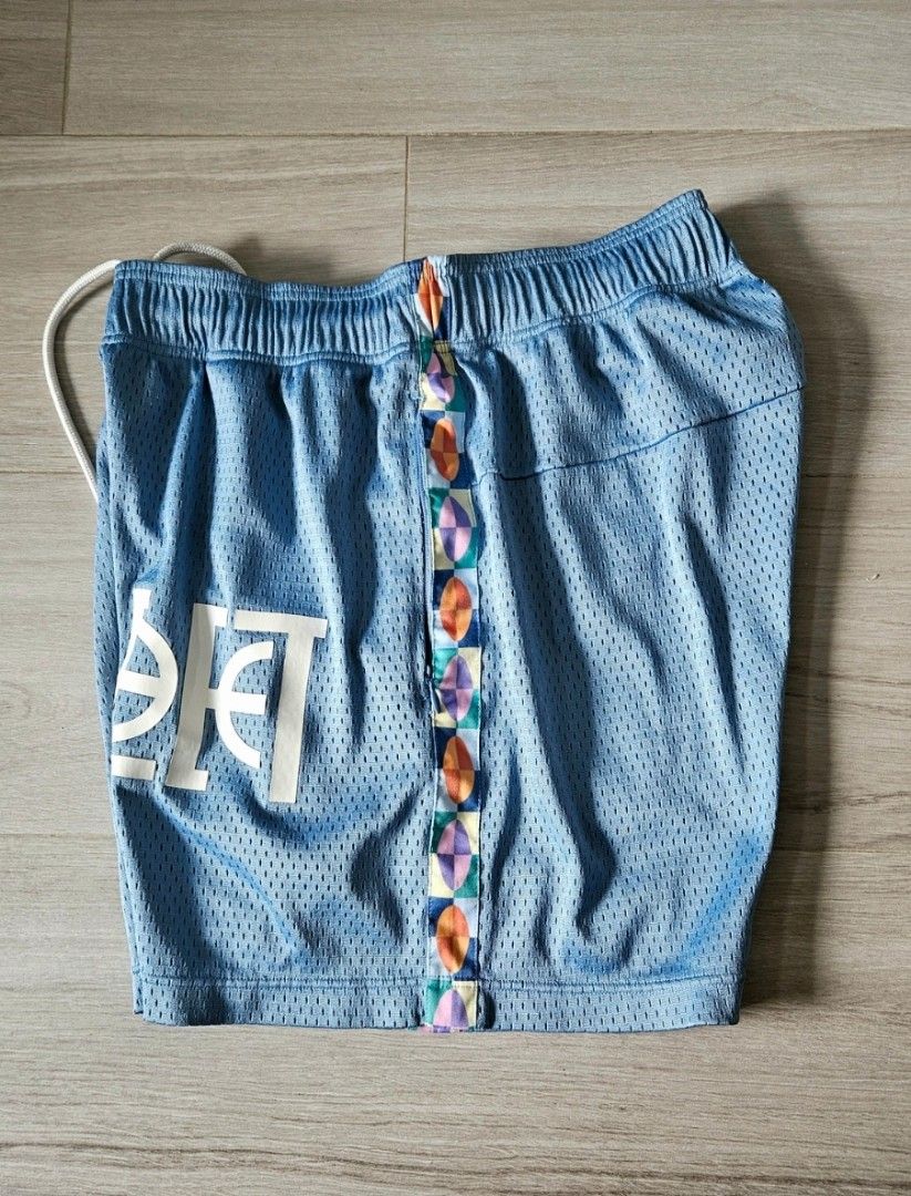 Ballaholic TSC Mesh Zip Shorts - Blue, 男裝, 褲＆半截裙