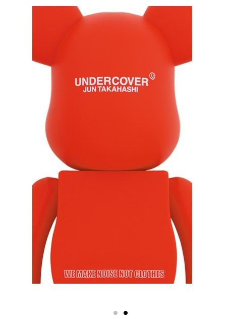 BE@RBRICK UNDERCOVER LOGO RED 1000％, 書籍、休閒與玩具, 玩具
