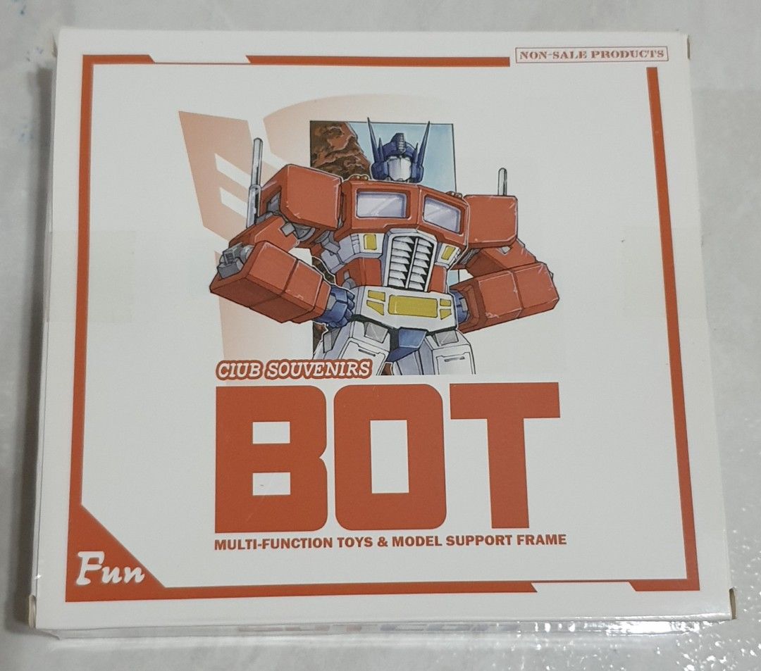 Botcon Multi-Function Toys & Model Support Frame (Category: Gundam Model Kits) located in Singapore. Submitted by sideswipe77 (Listing ID 1317646808, Image 1). Description: 1 x Brand new (Opened to check and take photos) - $8 Spare connection joints are kept below the base..