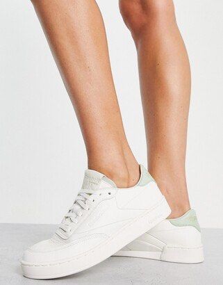 Brand New Reebok Club C Clean Retro White Mint Green Luxury Sneakers Footwear on Carousell
