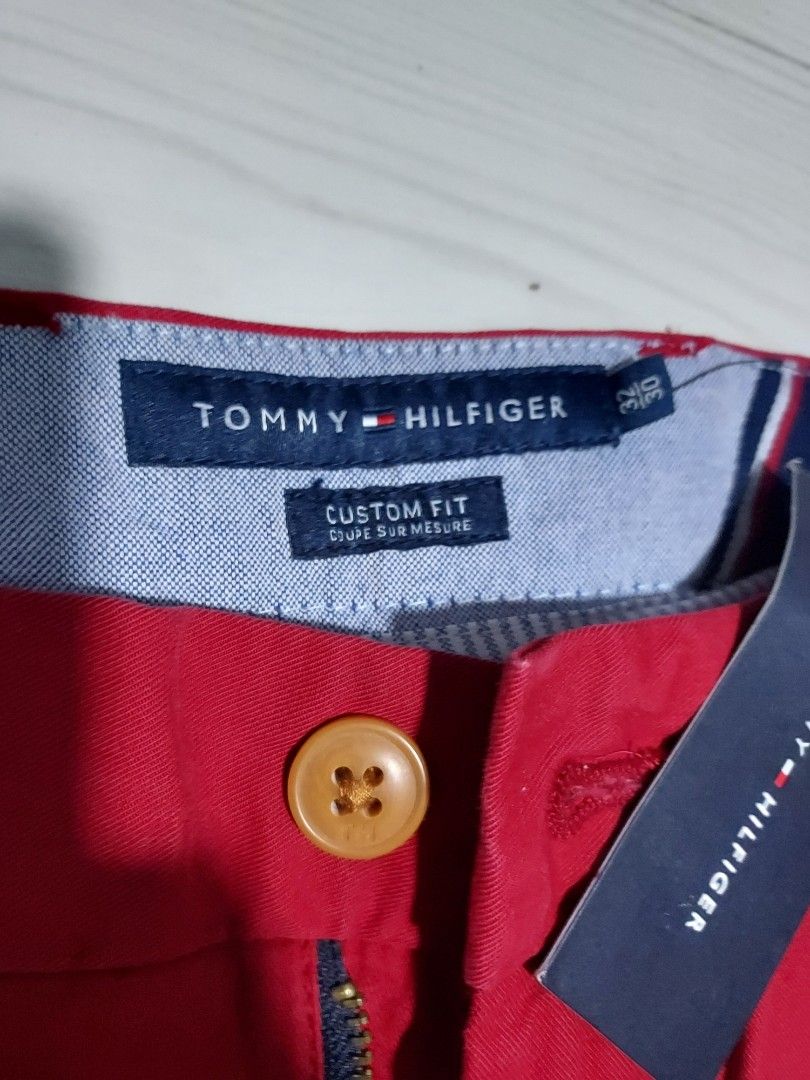 Brand new TOMMY HILFIGER original red pants for 399. Self collect or pay for courier. those who know the brand will know the quality and stitching is