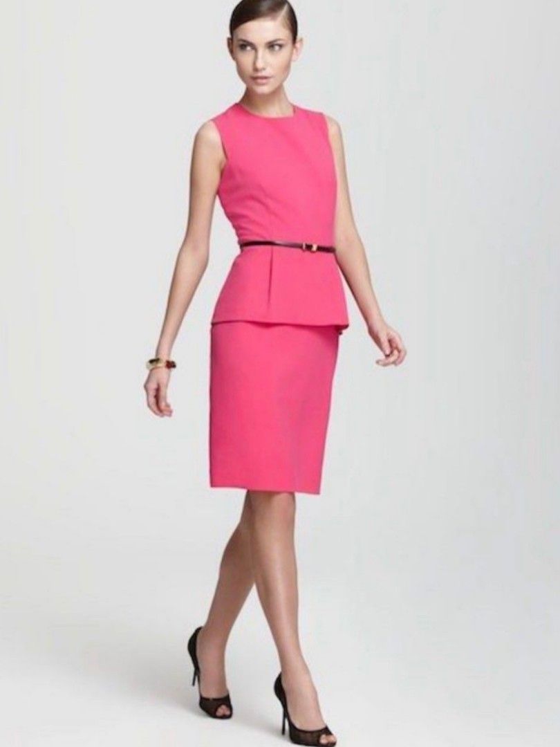Calvin Klein Pink Dress Women s Fashion Dresses Sets Dresses on Carousell