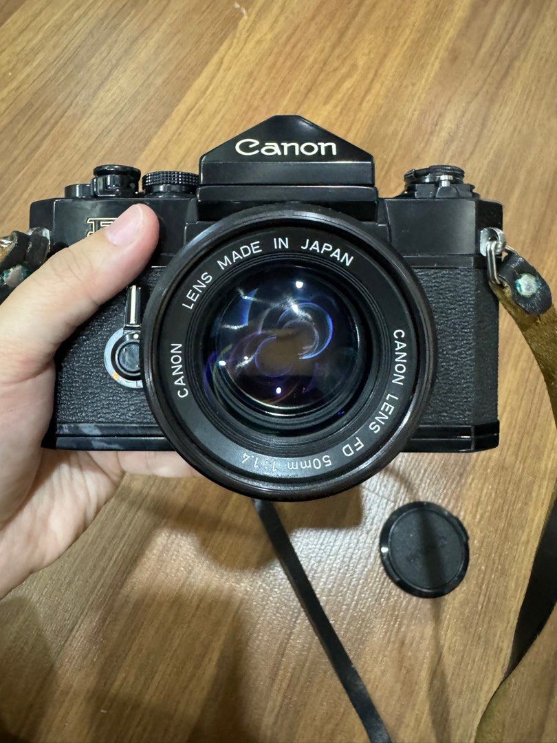 Appareil Photo Canon New F-1 + 50 Mm - Vintage - Argentique (occasion)