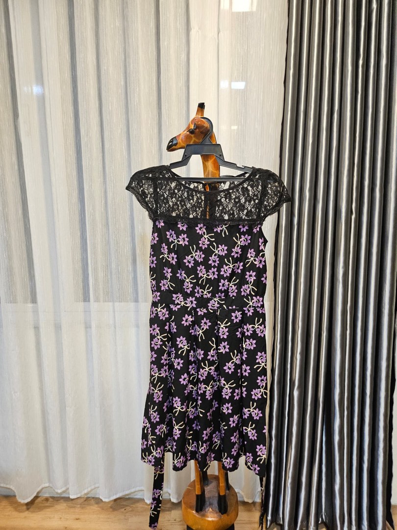 Dorothy perkins black floral dress hot sale