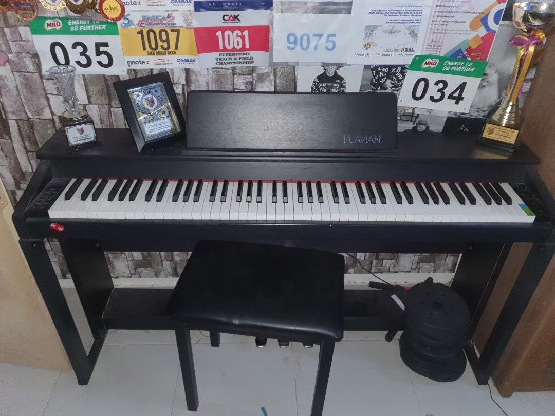 Flavian 88 key digital piano Audio Portable Music Players on Carousell