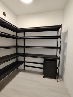 PVC Wood board/full metal boltless racks|hdb bombshelter|storeroom ...