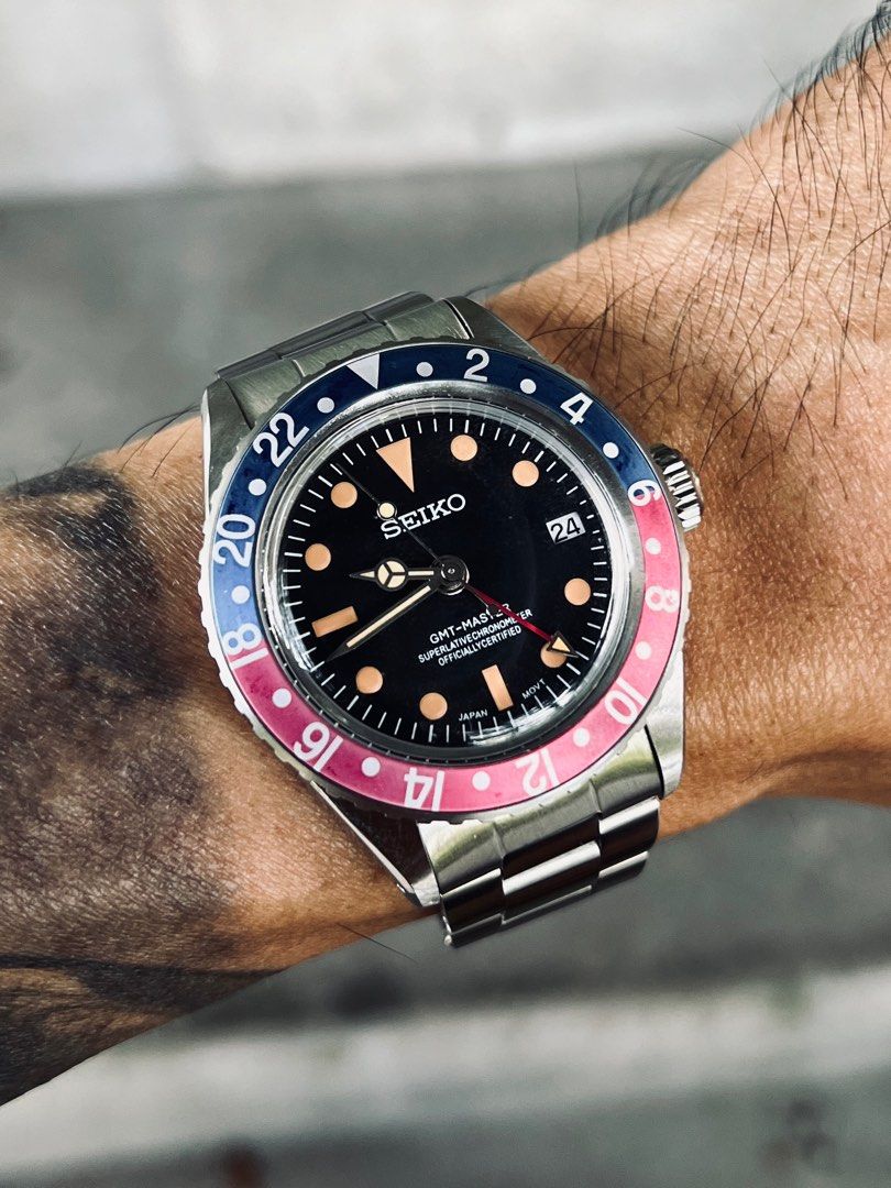 GMT NH34 vintage inspired build, Luxury, Watches on Carousell