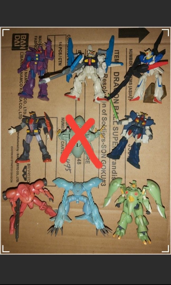 高達 Gundam Bandai 扭蛋Ms Selection hg 機動戰士最後一隻絕版超罕極