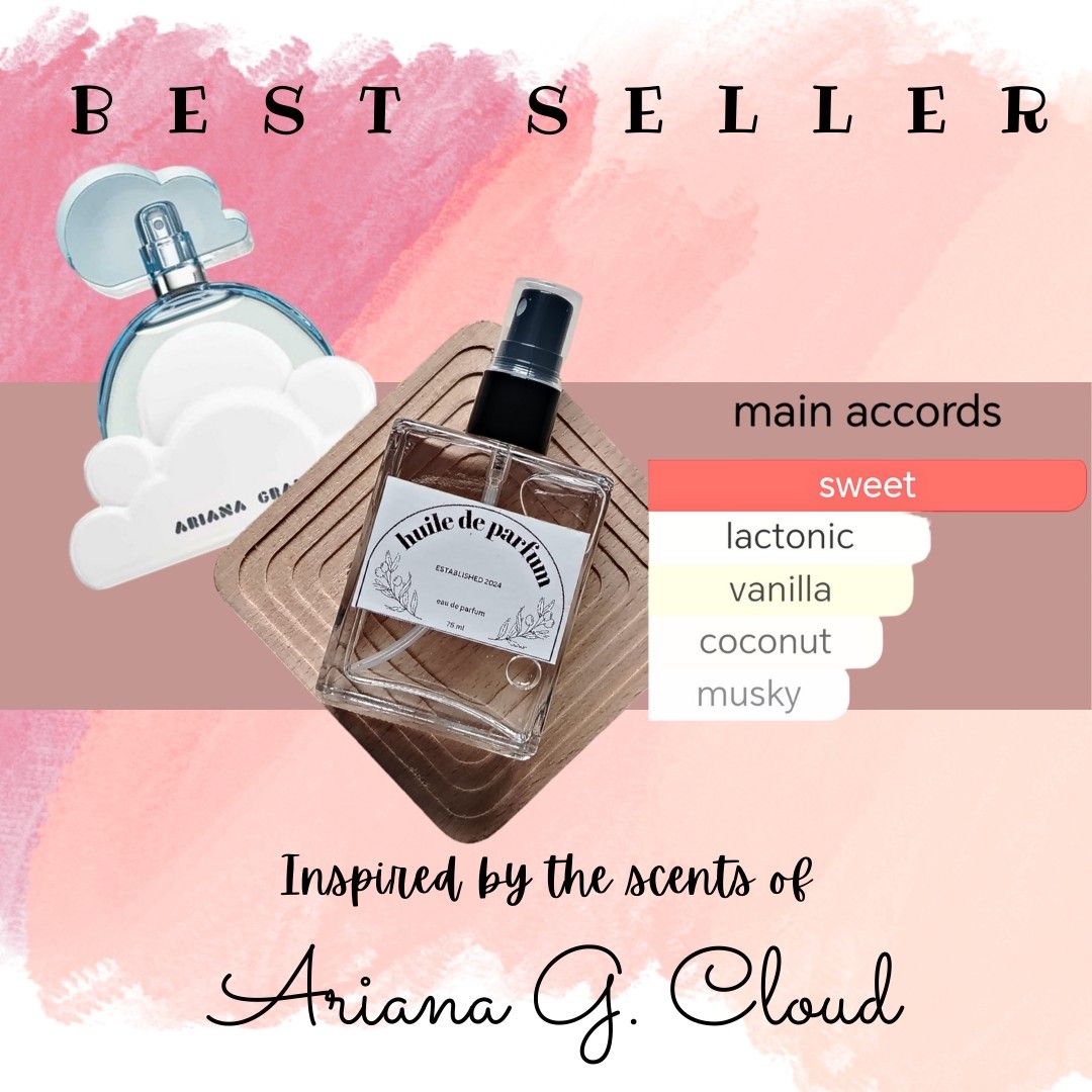 CLEARANCE SALE Handcrafted perfume Meow Cloud scent inspired version EDP