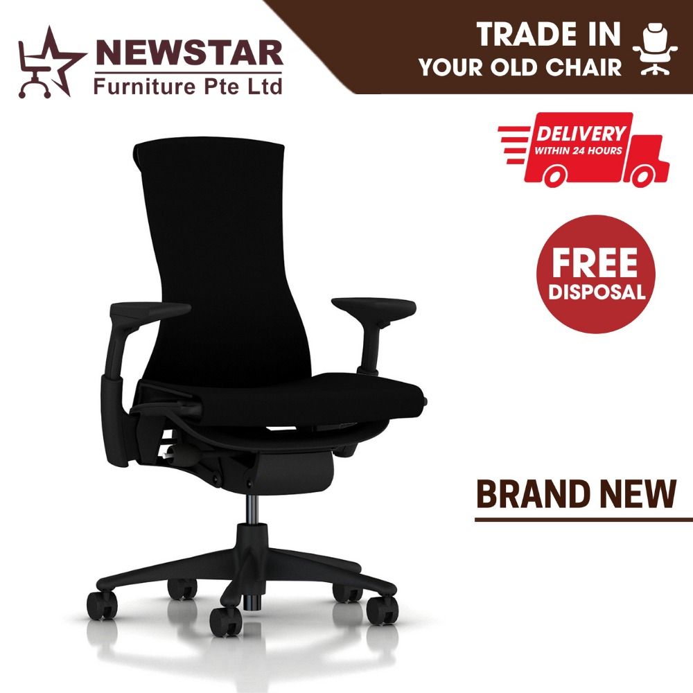 Herman miller embody Logitech gaming chair, Furniture Home