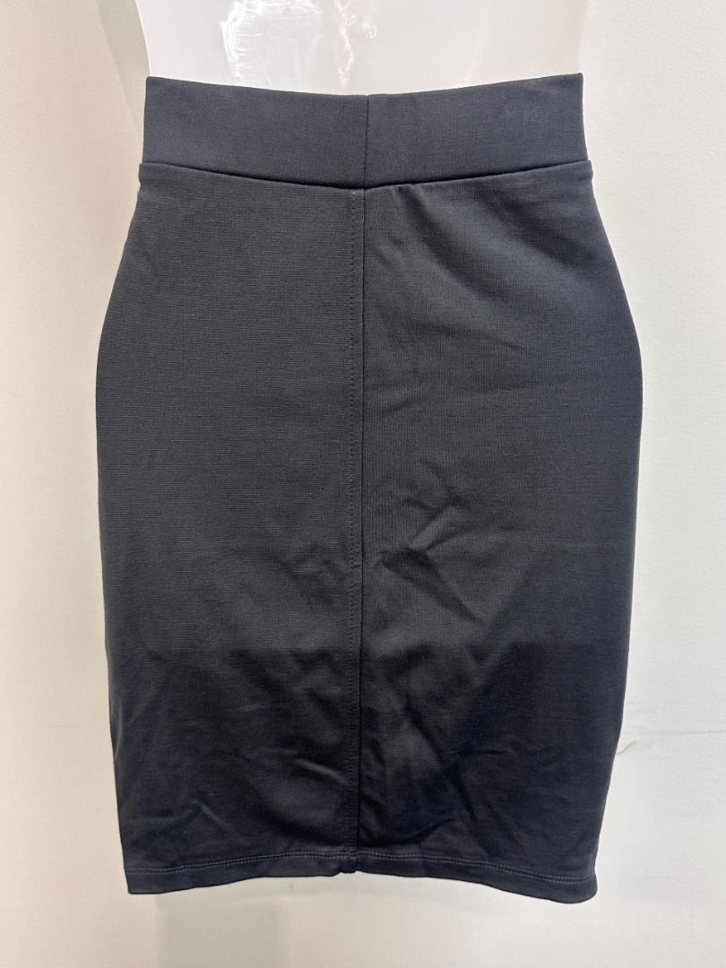 H M Bodycon Pencil Mini Skirts Gray Women s Fashion Bottoms Skirts on Carousell