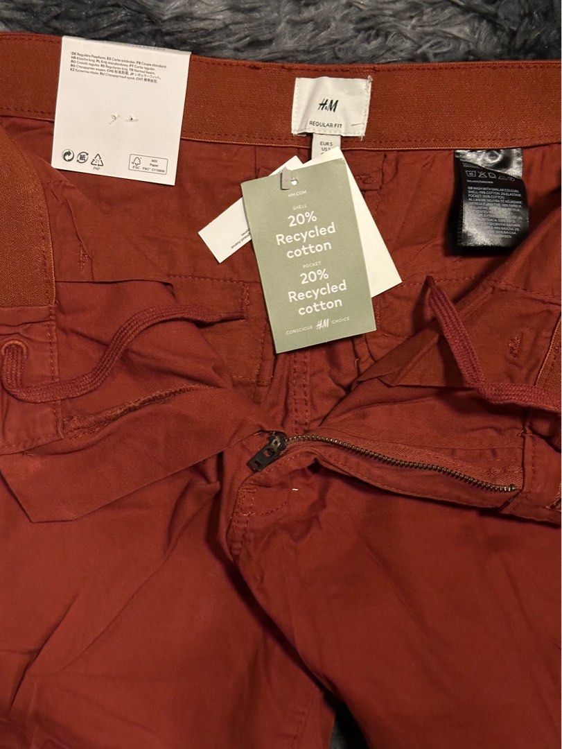 H&m orange shorts hot sale