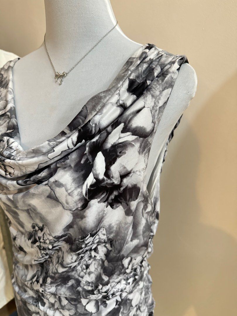 H&M Printed Dress (Category: Dresses) located in Roxas City. Submitted by s.declutters (Listing ID 1317619408, Image 3). Description: •used once •size L on tag but for the actual perfectly fit for m up to l .