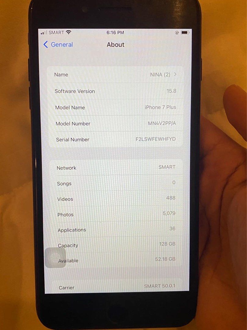 Iphone 7 PLUS 128gb (Category: iPhone 7 Series) located in Paranaque City. Submitted by TrendyBoutique.ph (Listing ID 1317635760, Image 1). Description: Working 100%.