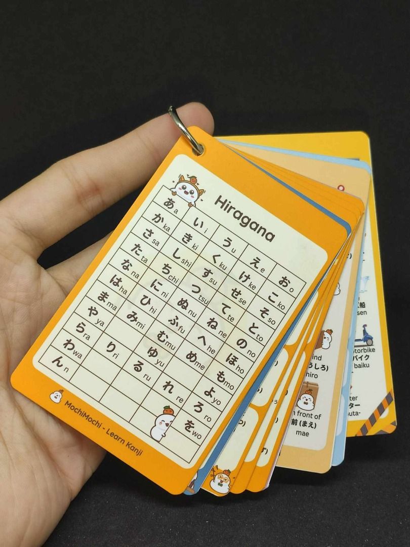 Japanese Flash Cards 10pcs per Set ATM Size Waterproof Scratchproof (Category: Stationery & School Supplies) located in Imus. Submitted by dracox_21 (Listing ID 1317682832, Image 1). Description: For other designs, visit https:// + ph.shp.ee/FCAUtgp.