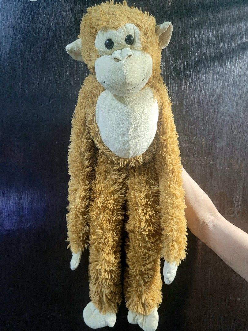 Monkey with velcro hands hot sale