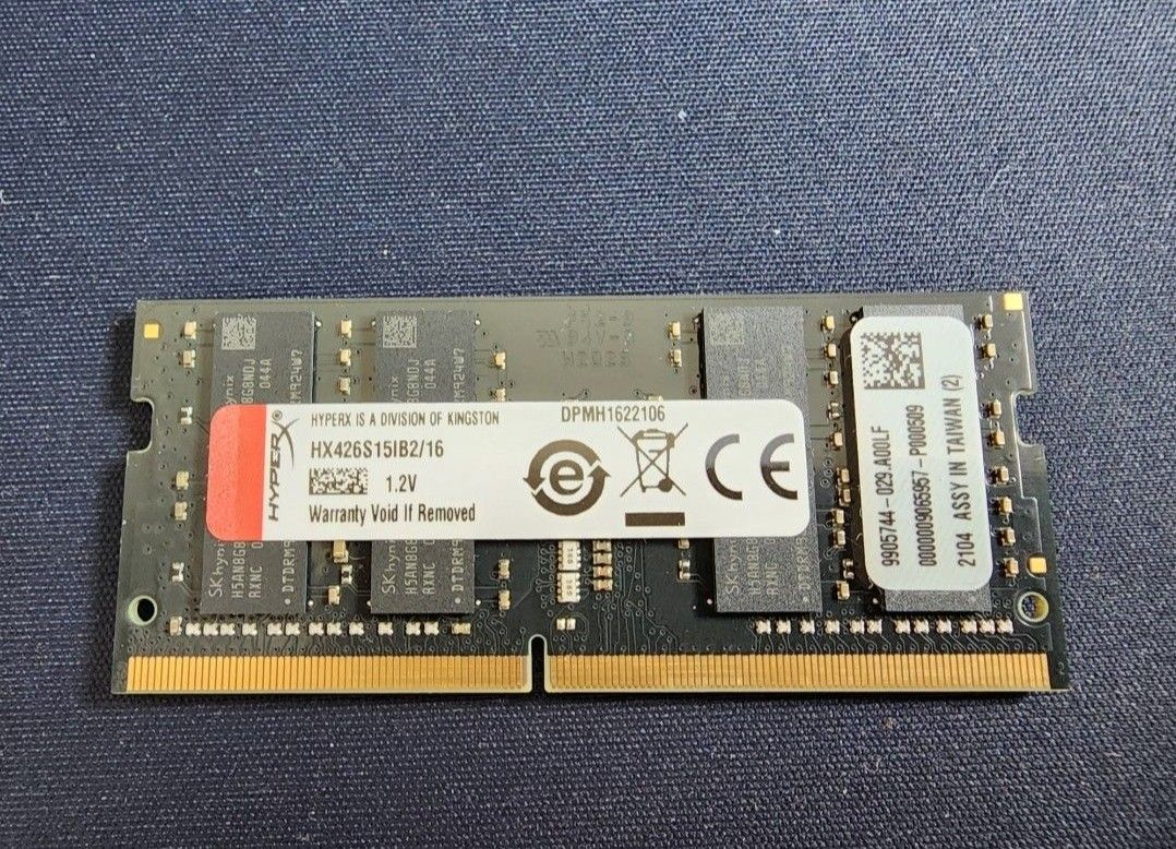 Kingston HyperX Impact 16GB 2666MHz DDR4 CL15 SODIMM Memory HX426S15IB2 16