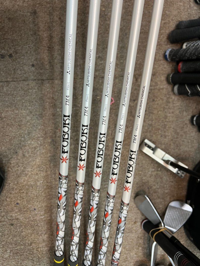 Ladies Taylormade M6 Irons (7-S) (5 pieces)[With Fubuki TM4 40