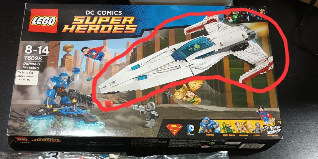 Lego white spaceship on sale