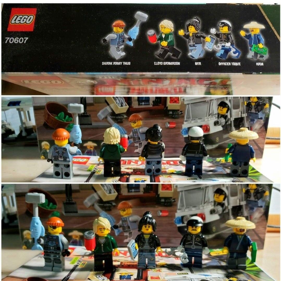 人形 Lego Ninjago 70607, 興趣及遊戲, 玩具& 遊戲類- Carousell