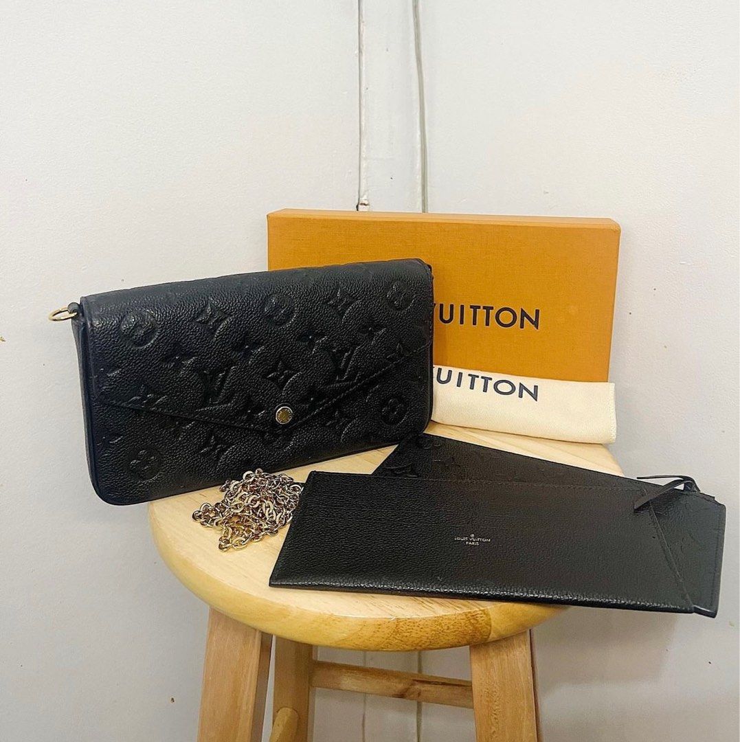 LV Felicie Empreinte (Category: Luxury Bags & Wallets) located in Makati City. Submitted by jayclopez (Listing ID 1317589432, Image 1). Description: ✅ Like new ✅ 100% Aunthentic ✅ with dustbag and box.