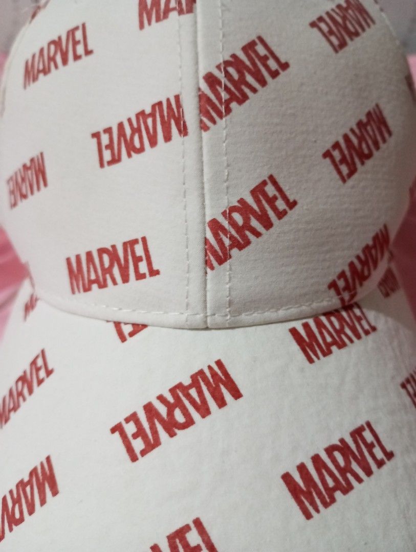 Marvel Baseball Cap (Category: Caps & Hats) located in Bacolod City. Submitted by wlrsmntzk1229 (Listing ID 1317651493, Image 2). Description: Laser print no issue or yellow stain Good as new adjustable.