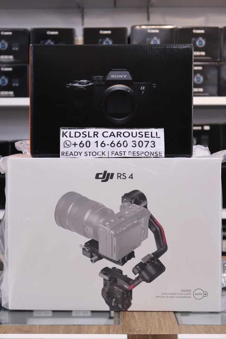 (Merdeka Promo) Sony a7 IV + DJI RS 4 (Sony Malaysia Warranty ...