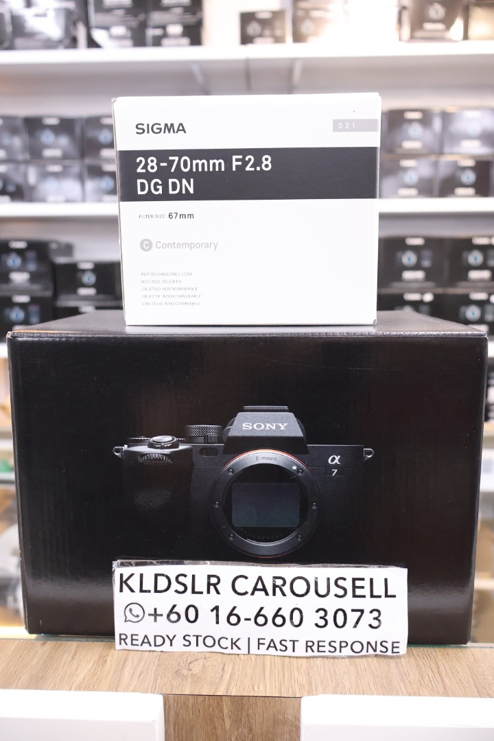 (Merdeka Promo) Sony a7 IV + Sigma 28-70mm F2.8 DG DN Contemporary Lens ...