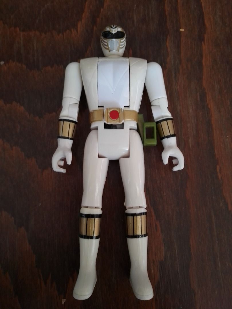 Mighty Morphin Power Rangers White Ranger Bandai (1993), Hobbies & Toys ...