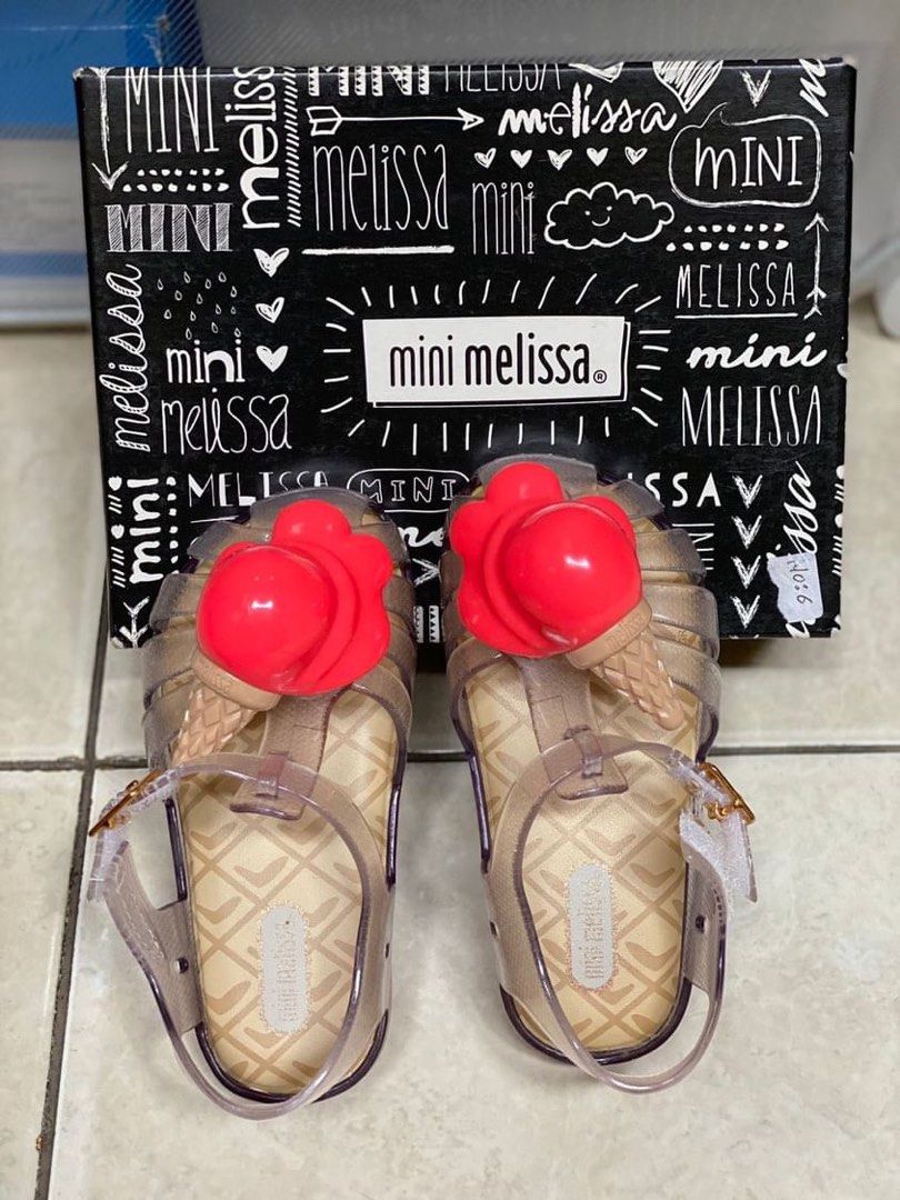 Mini Melissa Ice Cream Cone Aranha size 24 Bayi Anak Lainnya di Carousell