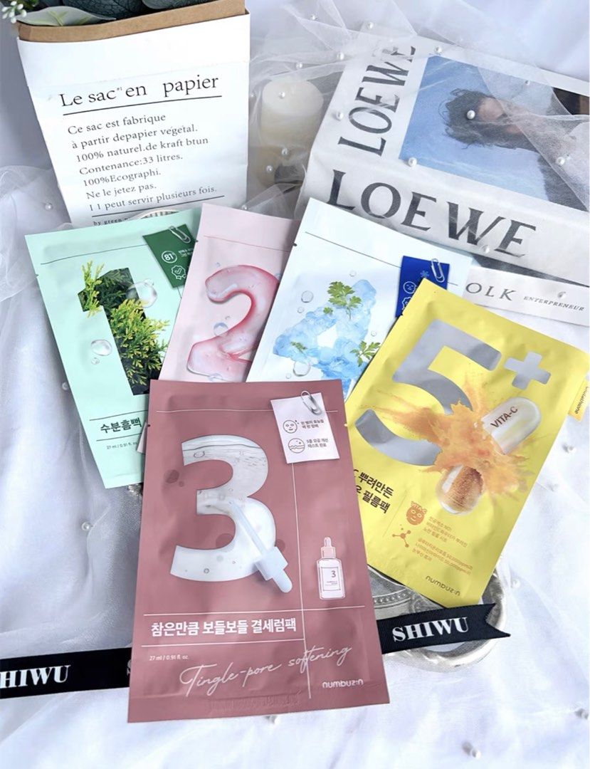 現貨💕韓國Numbuzin 數字面膜, 美容＆個人護理, 健康及美容- 皮膚護理, 面部- 面部護理- Carousell