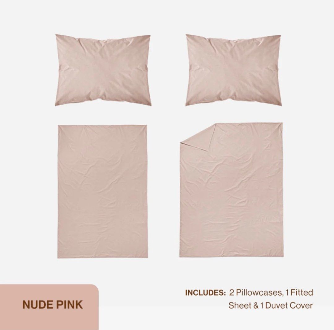 Oak & Sand Lyocell Tencel Premium Bedsheet Set (Category: Bedding & Towels) located in Singapore. Submitted by couchsloth (Listing ID 1317614804, Image 1). Description: Brand new in Box, got it as a housewarming gift and selling. (king sized) Colour as per photo. Comes with: 2x pillow case cover 1x bedsheet 1x duvet cover.