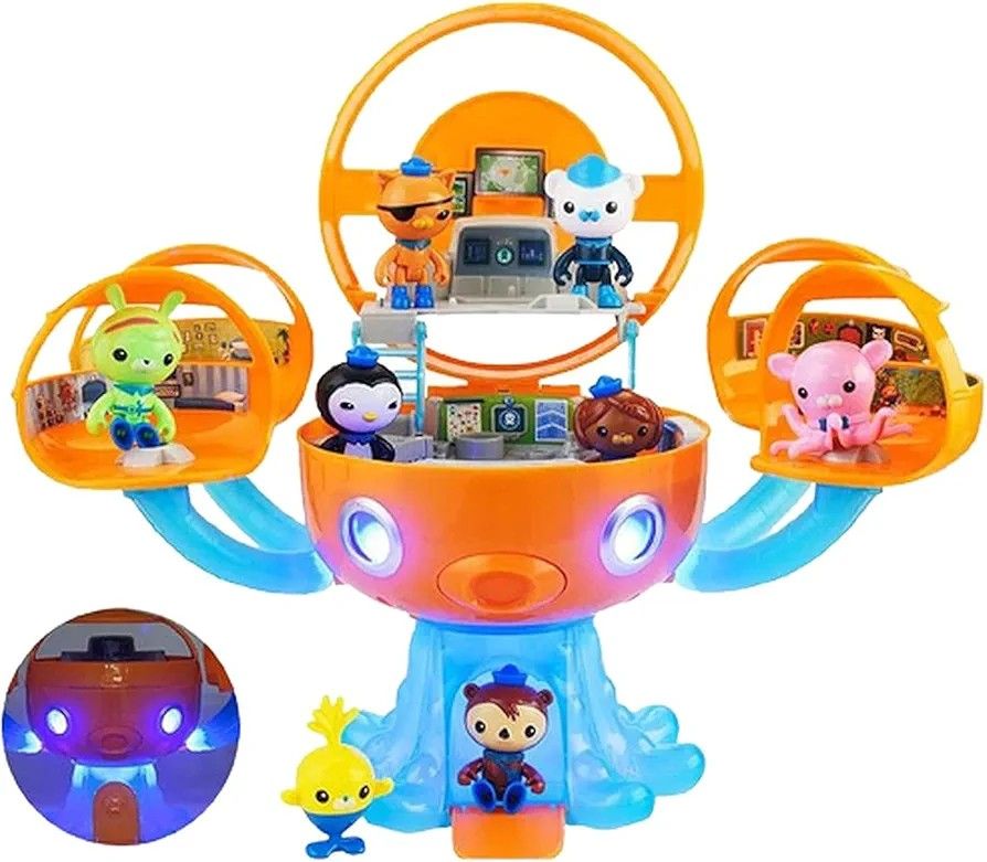 Octonauts Castle Adventure Playset (Category: Kids Toys) located in Rizal. Submitted by TheSweetSpotShoppe (Listing ID 1317609396, Image 3). Description: • Octonauts Toys Sound and Light Octopod Castle Shark Adventure Playset Barnacles Peso Kwazii Action Figure Model Toy for Kids Birthday Gift(Chinese Version)… • Explore the Seas: Octonauts Toys Unleash Adventure! Immerse yourself in a realm of imagination and education with our captivating "Ocea