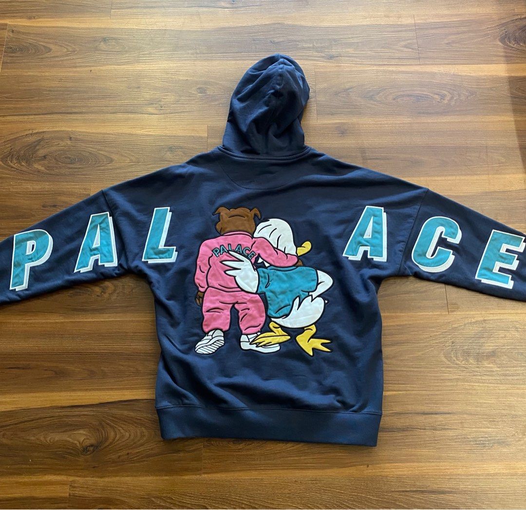 Palace Dog Duck Drop Shoulder Hoodie Men s Fashion Tops Sets Hoodies on Carousell