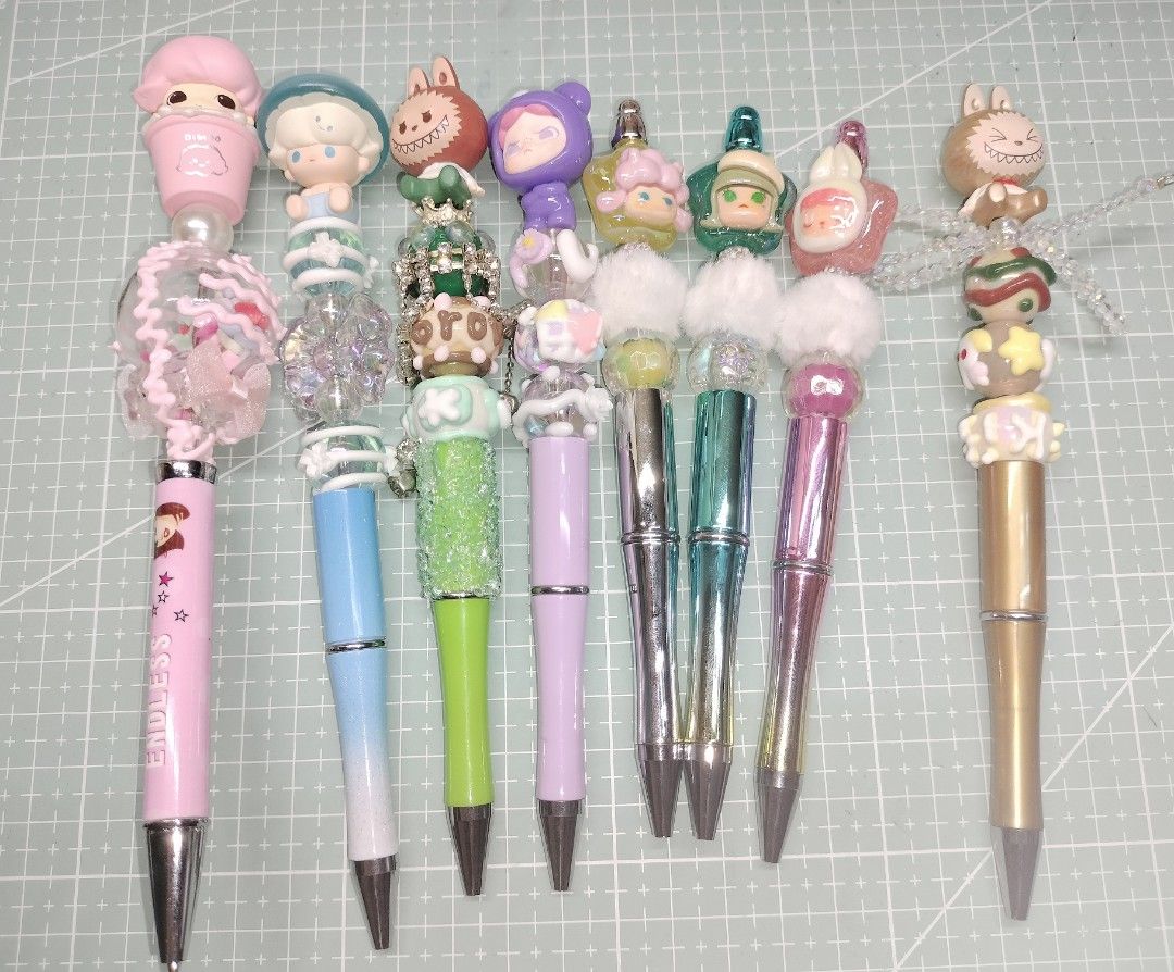 Popmart labubu skull panda pens, Hobbies & Toys, Stationery & Craft ...