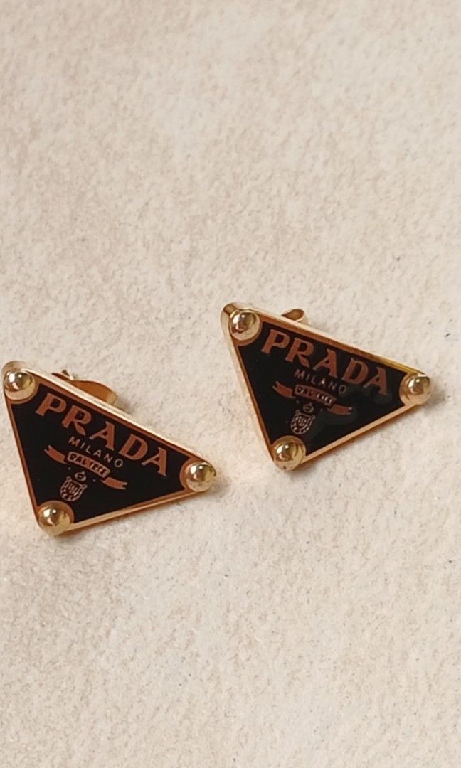 Prada earrings from japan (Category: Luxury Accessories) located in Quezon City. Submitted by liambags (Listing ID 1317545389, Image 2). Description: Prada earrings from japan no flaws with gift box kindly pm me.