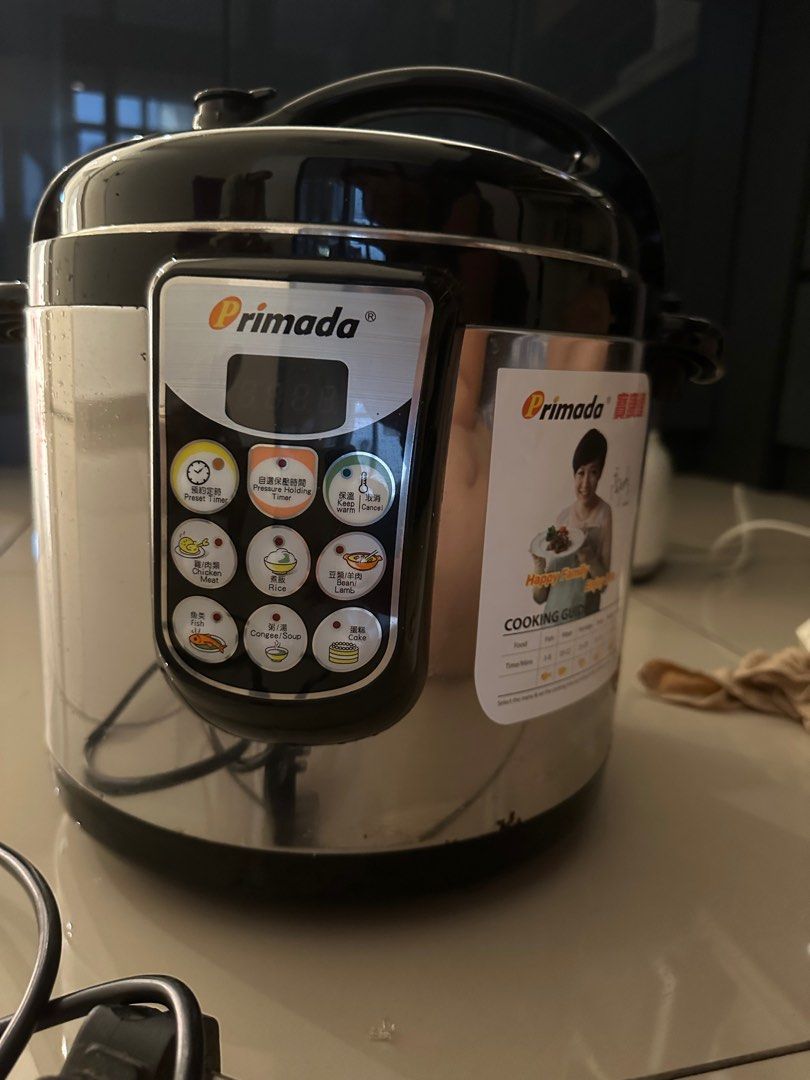 Periuk Pressure Cooker Primada Primada Litre Electric Pressure