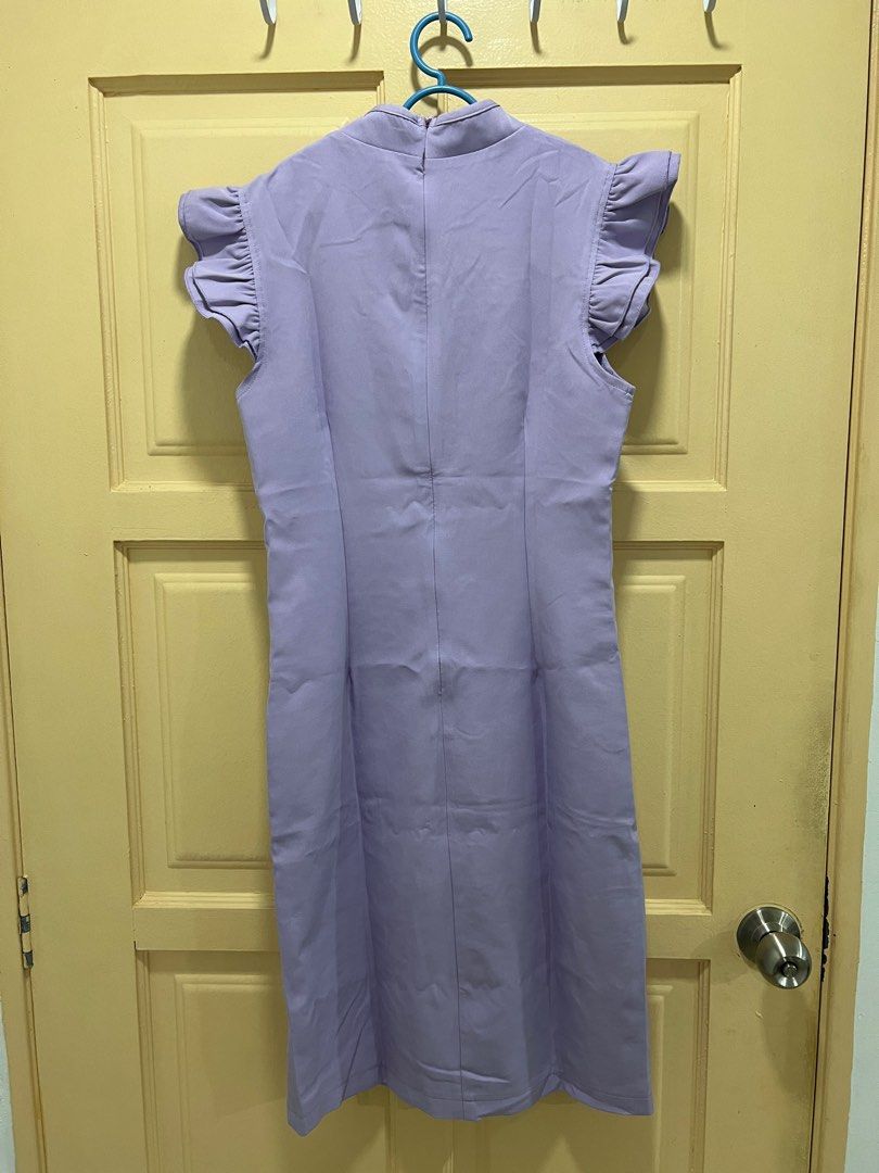 Purple Embodies Elegance Cheongsam main image 1