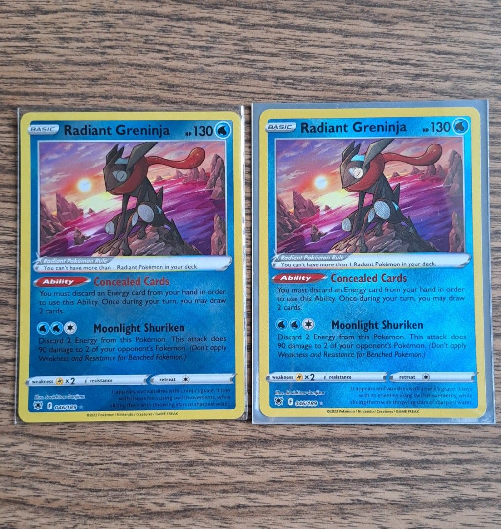 radiant greninja pokemon card Amazon.com: Radiant Greninja - 046/189 - Radiant Rare - Sword & Shield main image 0