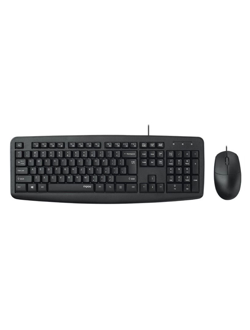 Rapoo NX1600 Wired Optical Keyboard & Mouse (Category: Computer Keyboard) located in Manila. Submitted by cha.cha7 (Listing ID 1317597373, Image 1). Description: Rapoo NX1600 Wired Optical Keyboard & Mouse.