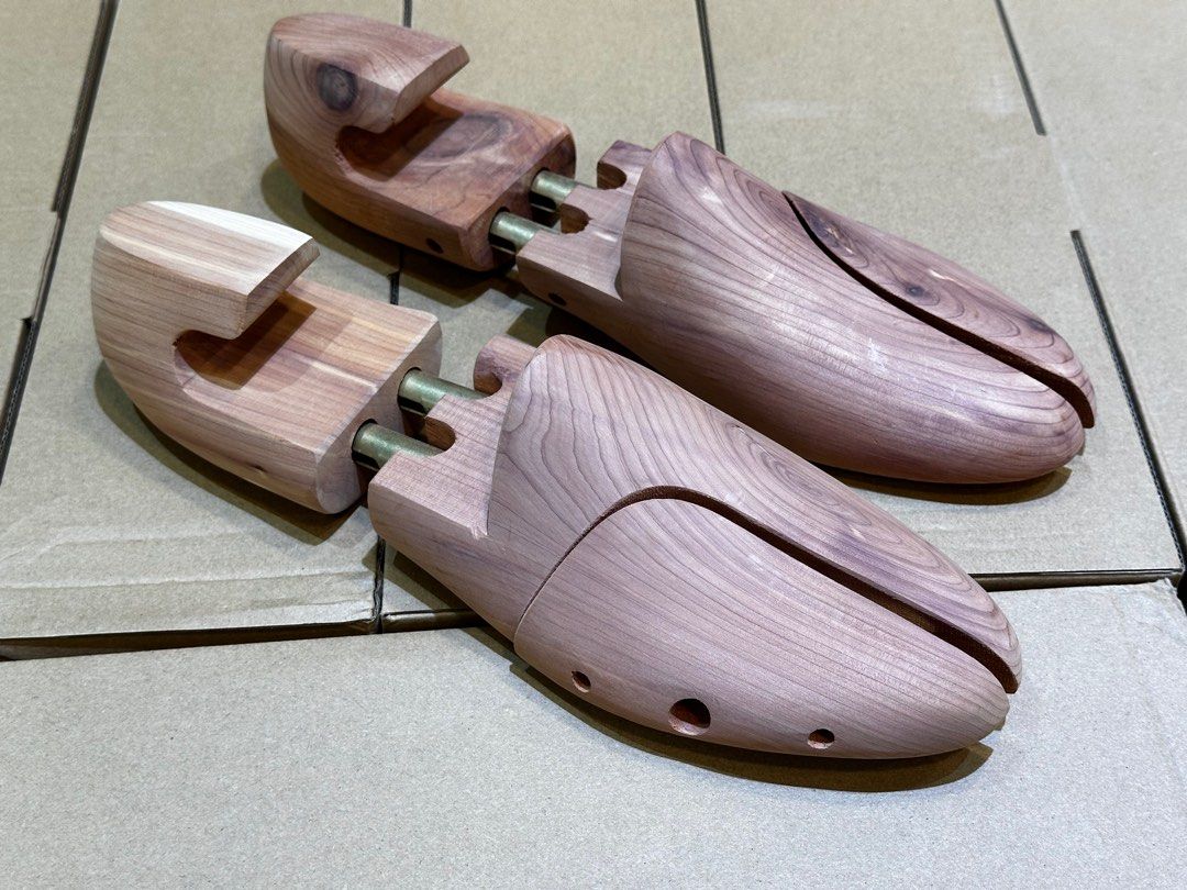 Cedar wood shoes on sale